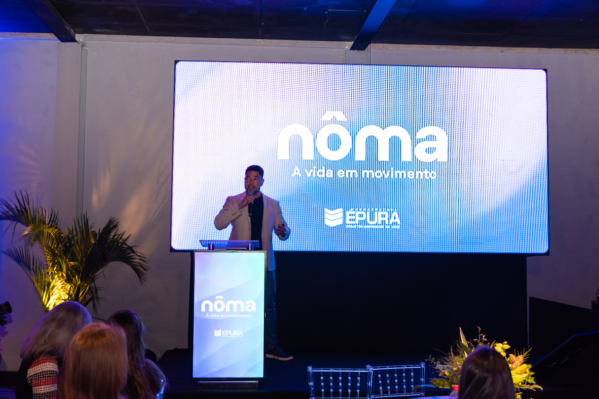 Bruno Katsuki no lançamento Nôma — Épura