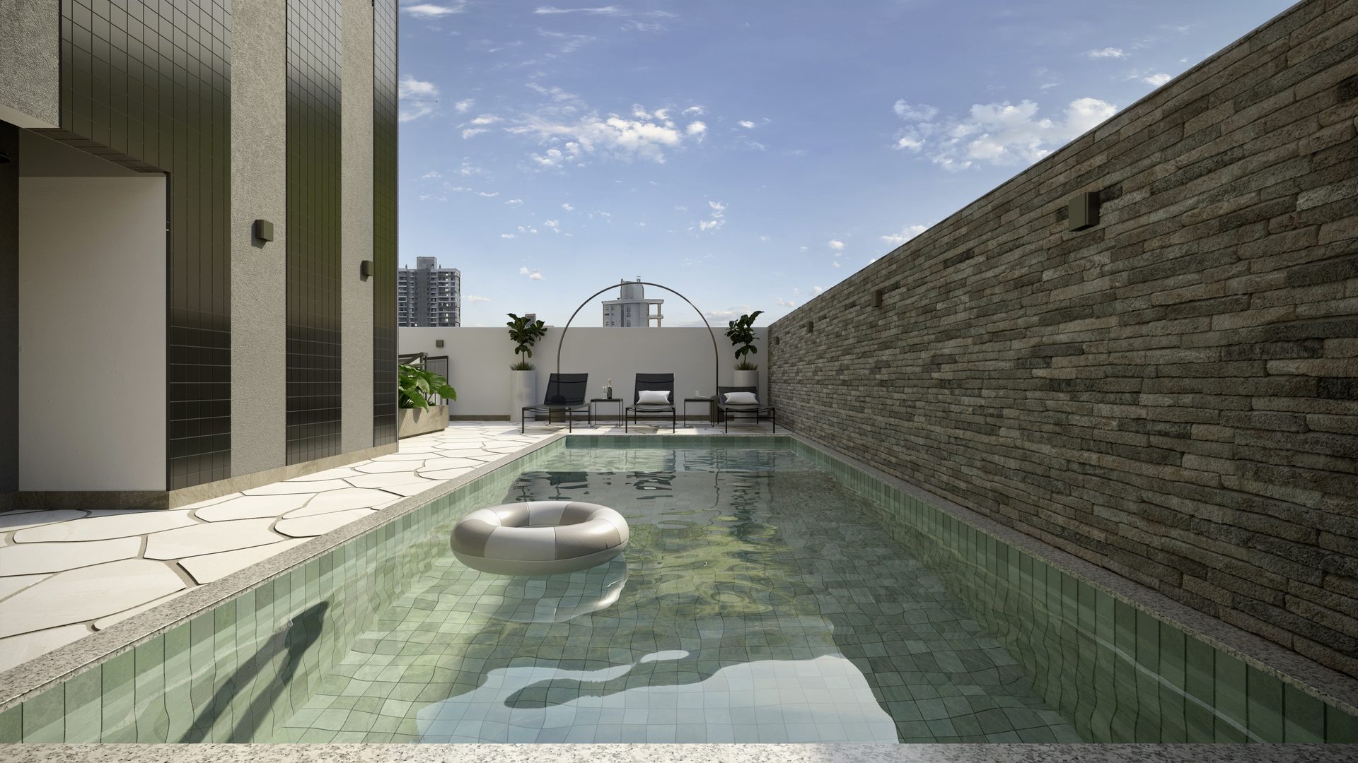 Piscina com lounge — 447 | By Scala