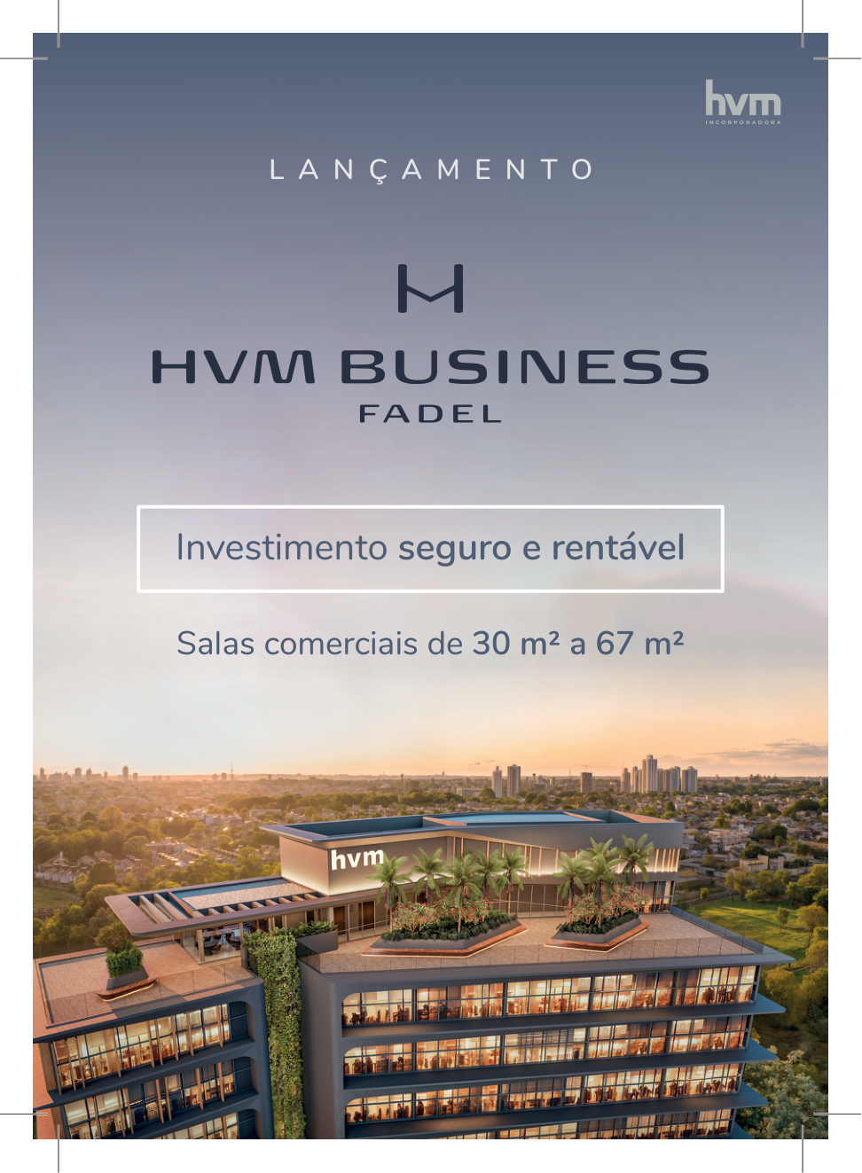 Flyer desenvolvida pela Katsuki para HVM em Campo Grande/MS